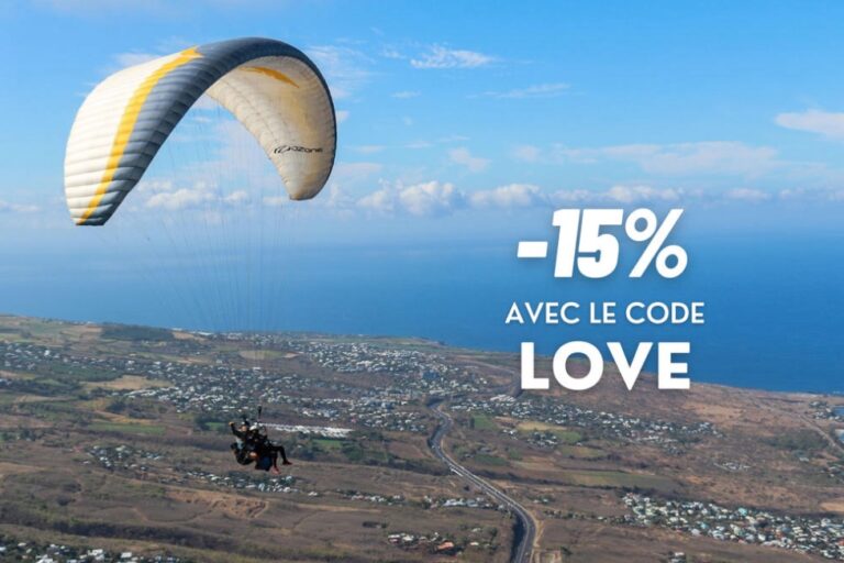 Saint-Valentin avec Bourbon Parapente Saint-Valentin avec Bourbon Parapente